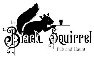 THE BLACK SQUIRREL PUB AND HAUNT logo