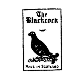 THE BLACKCOCK MADE IN SCOTLAND logo