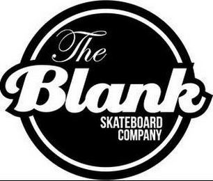 THE BLANK SKATEBOARD COMPANY logo