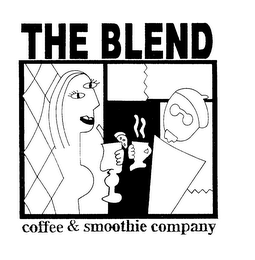 THE BLEND COFFEE & SMOOTHIE COMPANY logo
