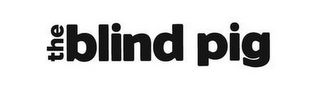 THE BLIND PIG logo