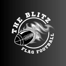THE BLITZ FLAG FOOTBALL logo
