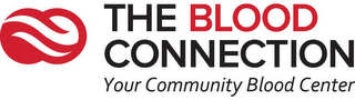 THE BLOOD CONNECTION YOUR COMMUNITY BLOOD CENTER logo