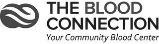 THE BLOOD CONNECTION YOUR COMMUNITY BLOOD CENTER logo