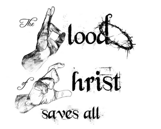 THE BLOOD OF CHRIST SAVES ALL logo
