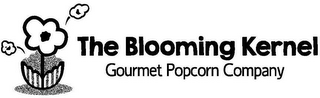 THE BLOOMING KERNEL GOURMET POPCORN COMPANY logo