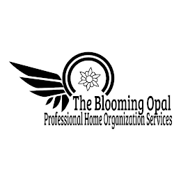 THE BLOOMING OPAL PROFESSIONAL HOME ORGANIZATION SERVICES logo