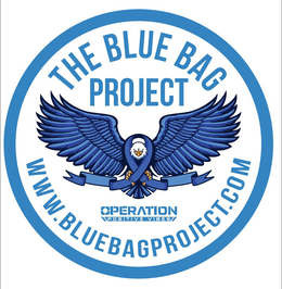 THE BLUE BAG PROJECT OPERATION POSITIVE VIBES WWW.BLUEBAGPROJECT.COM