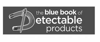 THE BLUE BOOK OF DETECTABLE PRODUCTS logo