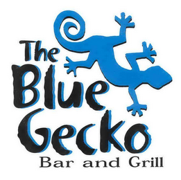 THE BLUE GECKO BAR AND GRILL logo