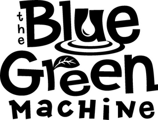 THE BLUE GREEN MACHINE logo
