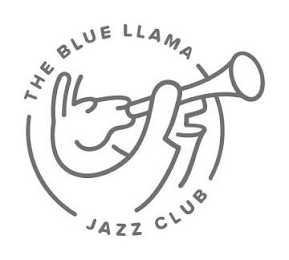 THE BLUE LLAMA JAZZ CLUB logo