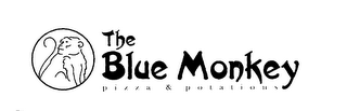 THE BLUE MONKEY PIZZA & POTATIONS logo
