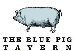 THE BLUE PIG T A V E R N logo