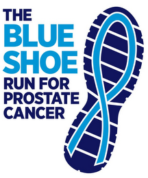 THE BLUE SHOE RUN FOR PROSTATE CANCER logo