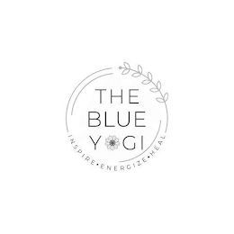 THE BLUE YOGI INSPIRE · ENERGIZE · HEAL logo