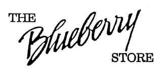 THE BLUEBERRY STORE logo