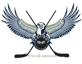 THE BLUHAWKS logo