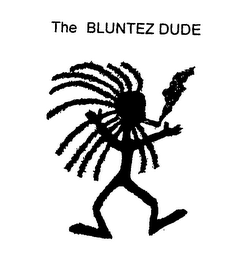 THE BLUNTEZ DUDE logo