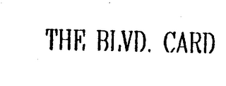 THE BLVD. CARD logo