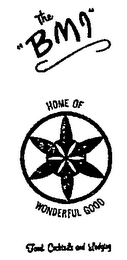 THE BMI HOME OF WONDERFUL GOOD FOOD COCKTAILS AND LODGING logo