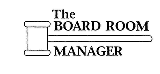 THE BOARD ROOM MANAGER logo