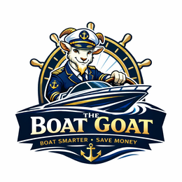 THE BOAT GOAT BOAT SMARTER SAVE MONEY logo