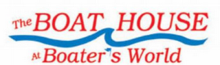 THE BOAT HOUSE AT BOATER'S WORLD logo