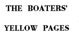 THE BOATERS' YELLOW PAGES logo