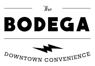 THE BODEGA DOWNTOWN CONVENIENCE logo