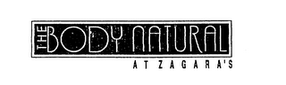 THE BODY NATURAL AT ZAGARA'S logo