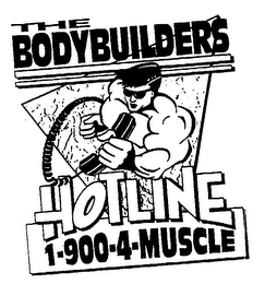 THE BODYBUILDERS HOTLINE 1-900-4-MUSCLE logo