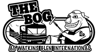 THE BOG AT WATKINS GLEN INTERNATIONAL BOG HOG logo