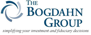 THE BOGDAHN GROUP SIMPLIFYING YOUR INVESTMENT AND FIDUCIARY DECISIONS logo