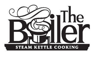 THE BOILER STEAM KETTLE COOKING logo