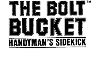 THE BOLT BUCKET HANDYMAN'S SIDEKICK logo