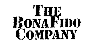 THE BONAFIDO COMPANY logo