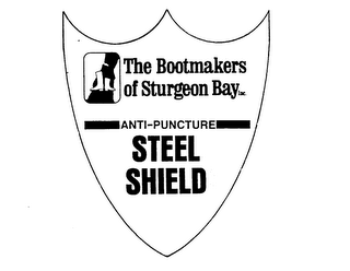 THE BOOTMAKERS OF STURGEON BAY INC.  ANTI-PUNCTURE STEEL SHIELD logo