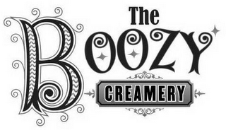 THE BOOZY CREAMERY logo