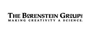 THE BORENSTEIN GROUP INC MAKING CREATIVITY A SCIENCE. logo