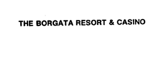 THE BORGATA RESORT & CASINO logo