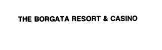 THE BORGATA RESORT & CASINO logo