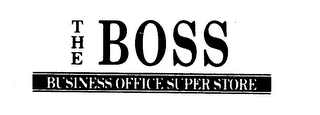 THE BOSS BUSINESS OFFICE SUPER STORE logo