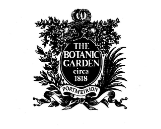 THE BOTANIC GARDEN CIRCA 1818 PORTMEIRION logo