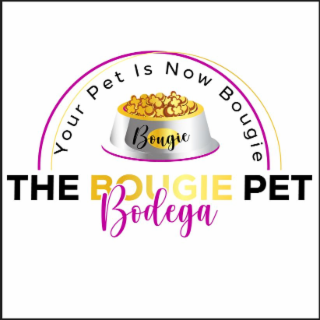 THE BOUGIE PET BODEGA YOUR PET IS NOW BOUGIE logo