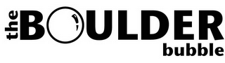 THE BOULDER BUBBLE logo