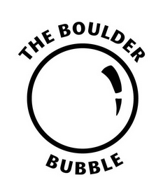 THE BOULDER BUBBLE logo