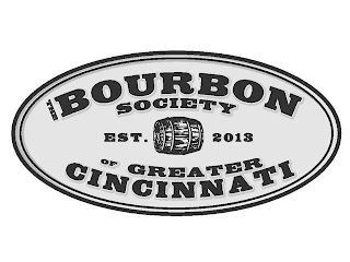 THE BOURBON SOCIETY OF GREATER CINCINNATI EST. 2013 logo