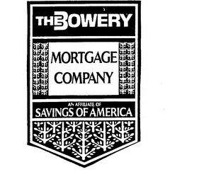 THE BOWERY MORTGAGE COMPANY AN AFFILIATE OF SAVINGS OF AMERICA logo