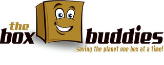 THE BOX BUDDIES ... SAVING THE PLANET ONE BOX AT A TIME! logo